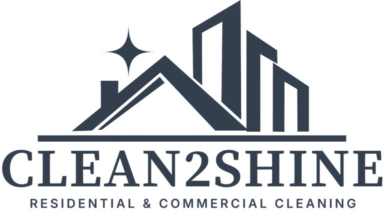 Clean2Shine Logo- Residential & Commercial Cleaning